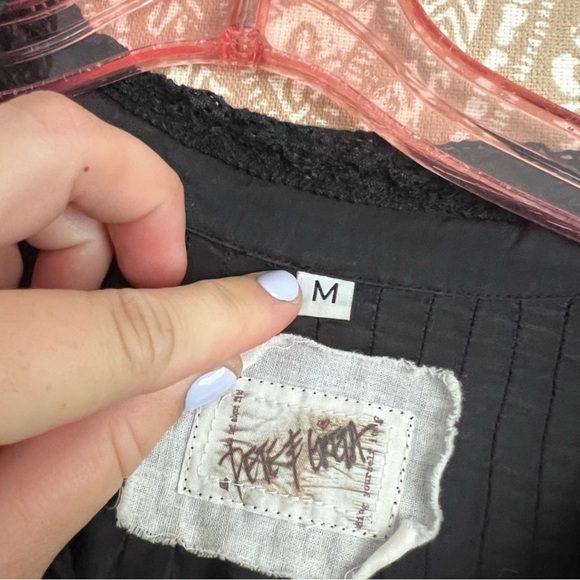 Y2K Johnny Was Pete & Greta Black Midi Dress silk M - Picture 4 of 7